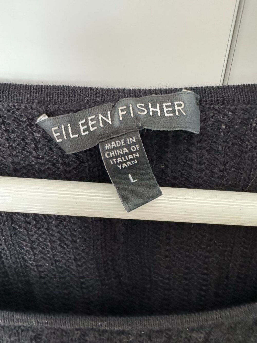 Eileen Fisher - Merino Wool/Silk Blend - Picture 2 of 2